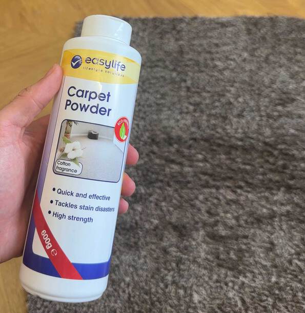Dry Clean Carpet Powder